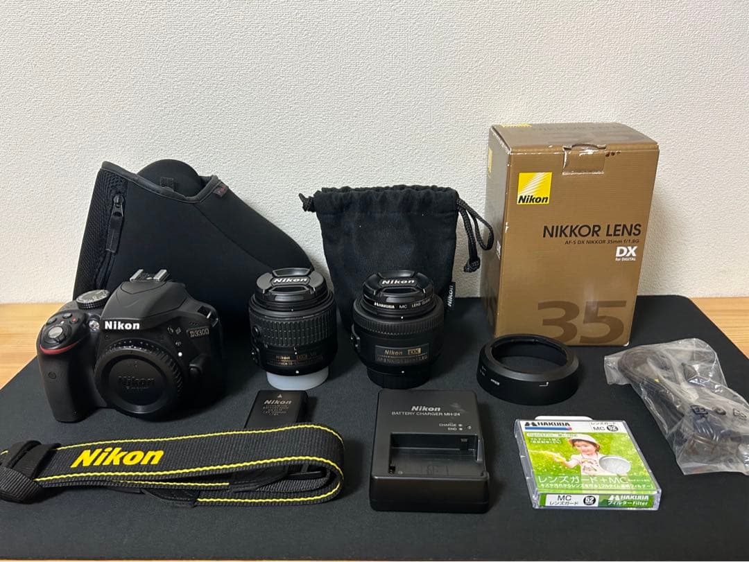 Nikon D3300 レンズキット AF-S DX 35F1.8G 入門セット Nikon AF-S DX