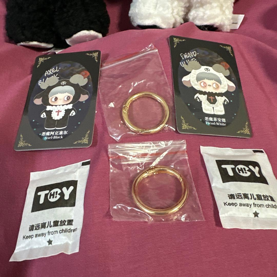 maymei Dark Forest 黒暗森林 黒白ヤギ2体セット