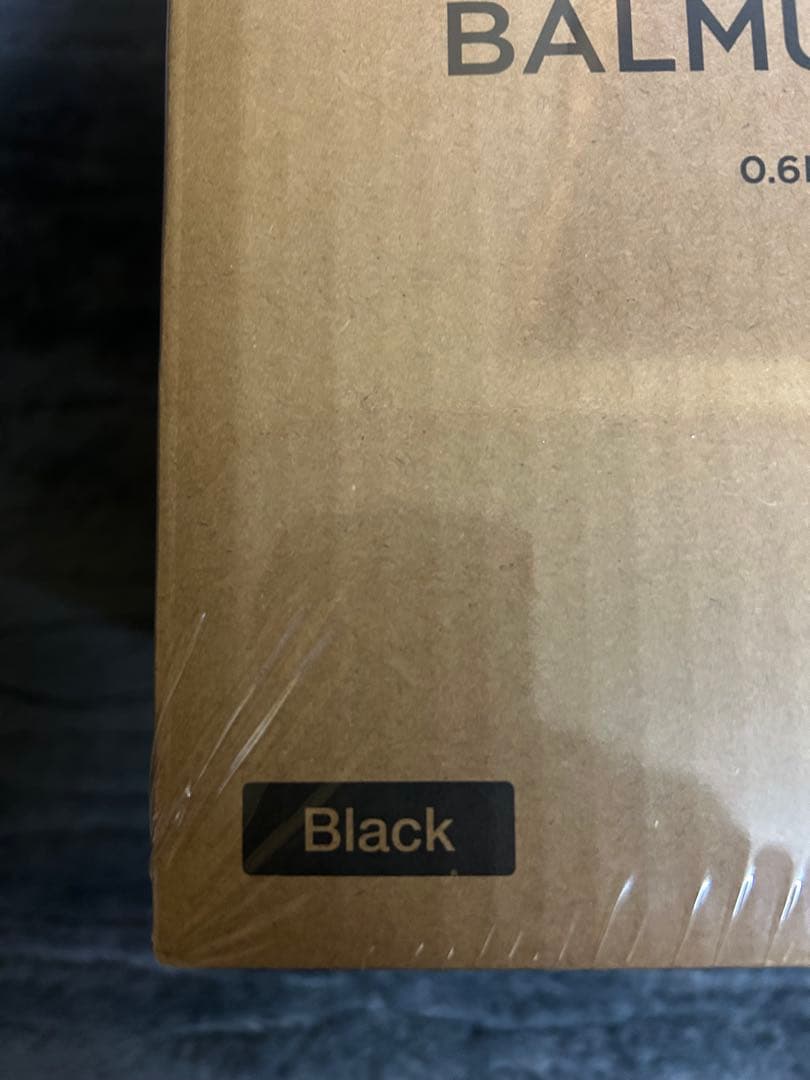 BALMUDA The Pot 0.6L 電気ケトル ブラック