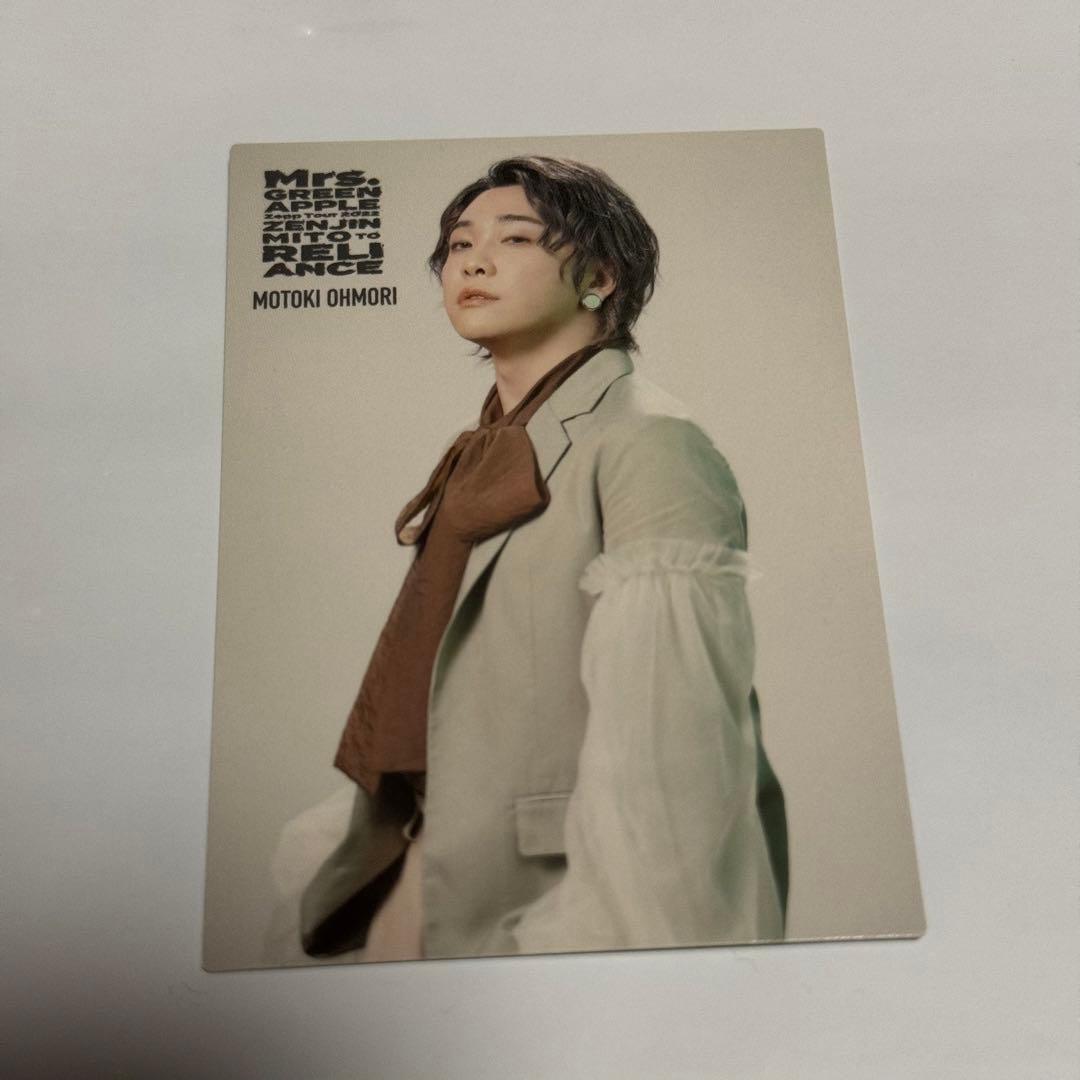 Mrs. GREEN APPLE ゼンジン リライアンス フォトカ 大森 019 - メルカリ