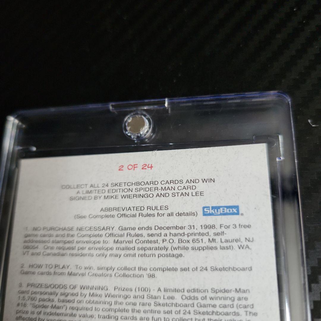 1998 skyBox Sketchboard blue ウルヴァリン 青 - メルカリ