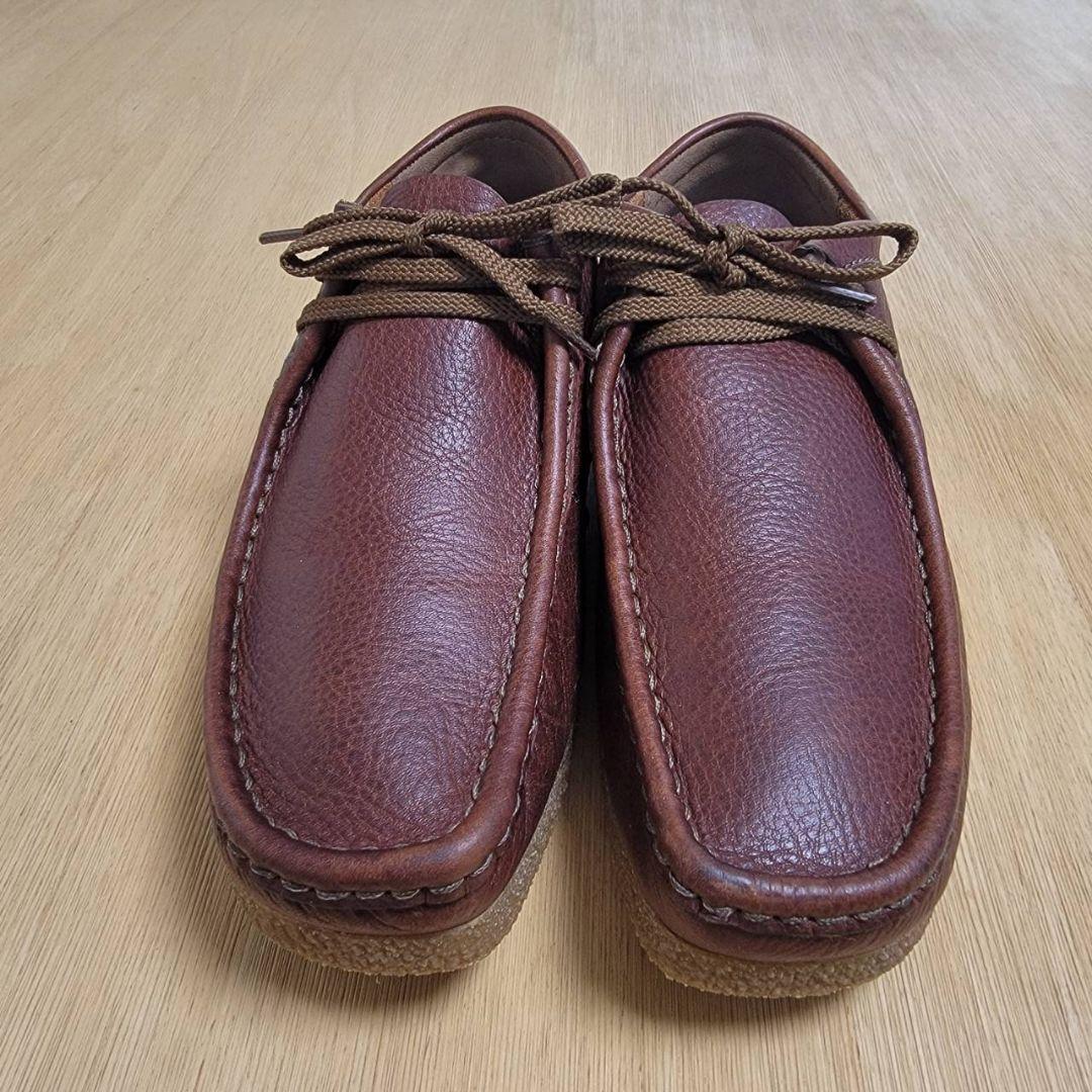 【美品】Clarks クラークス Shacre Ⅱ Run レザーシューズ