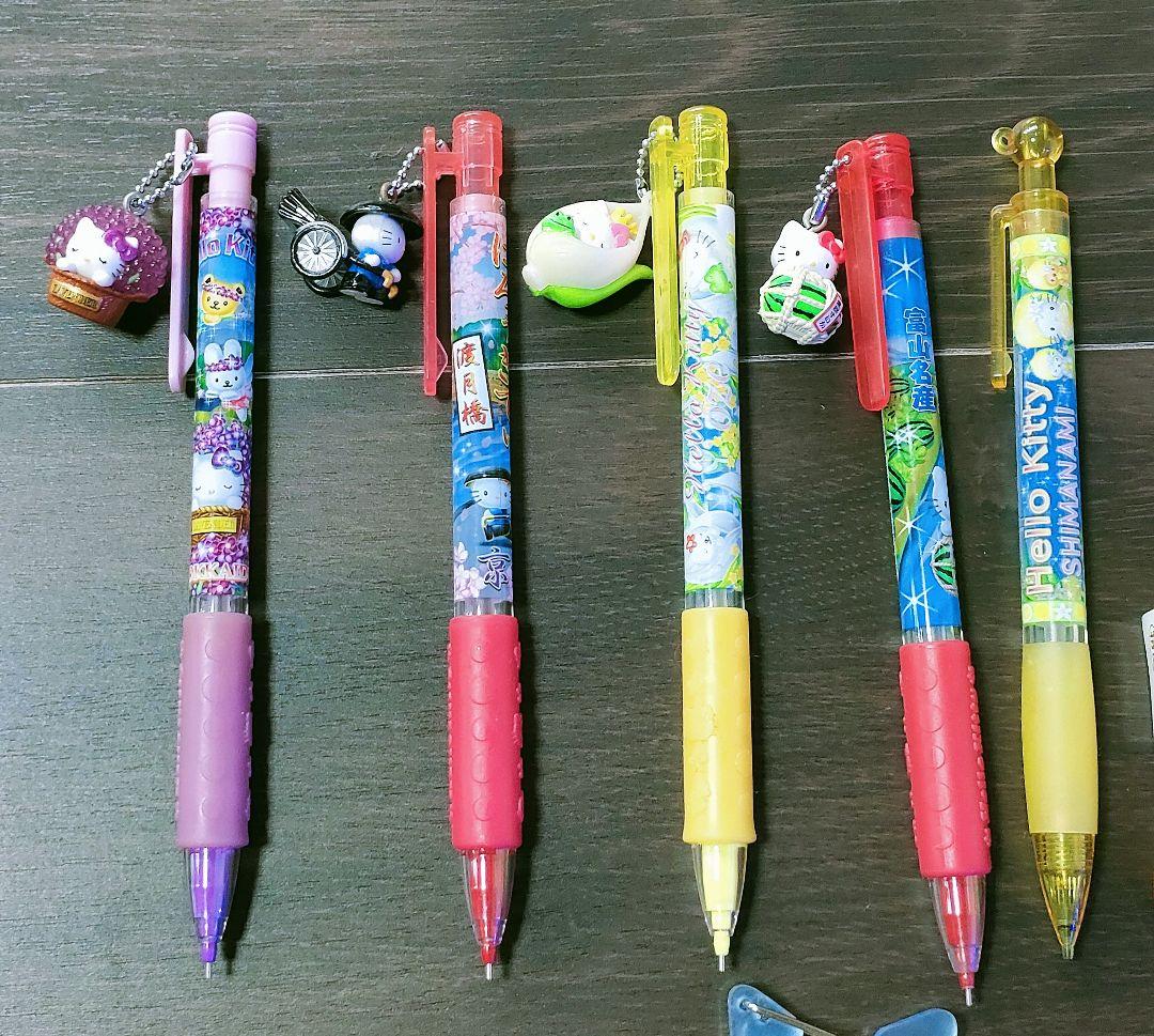 【平成初期レアキティ】まとめ売り　ご当地キティ ストラップ　シャープペン