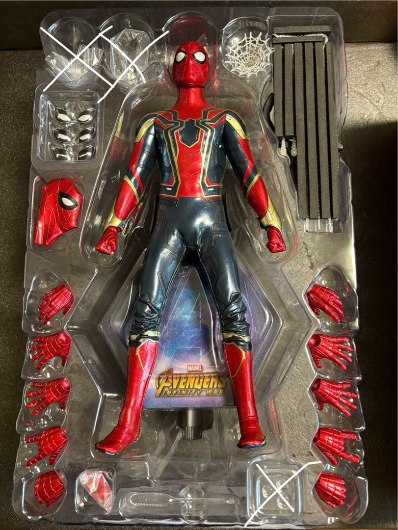 ジャンク】ホットトイズ アイアンスパイダー