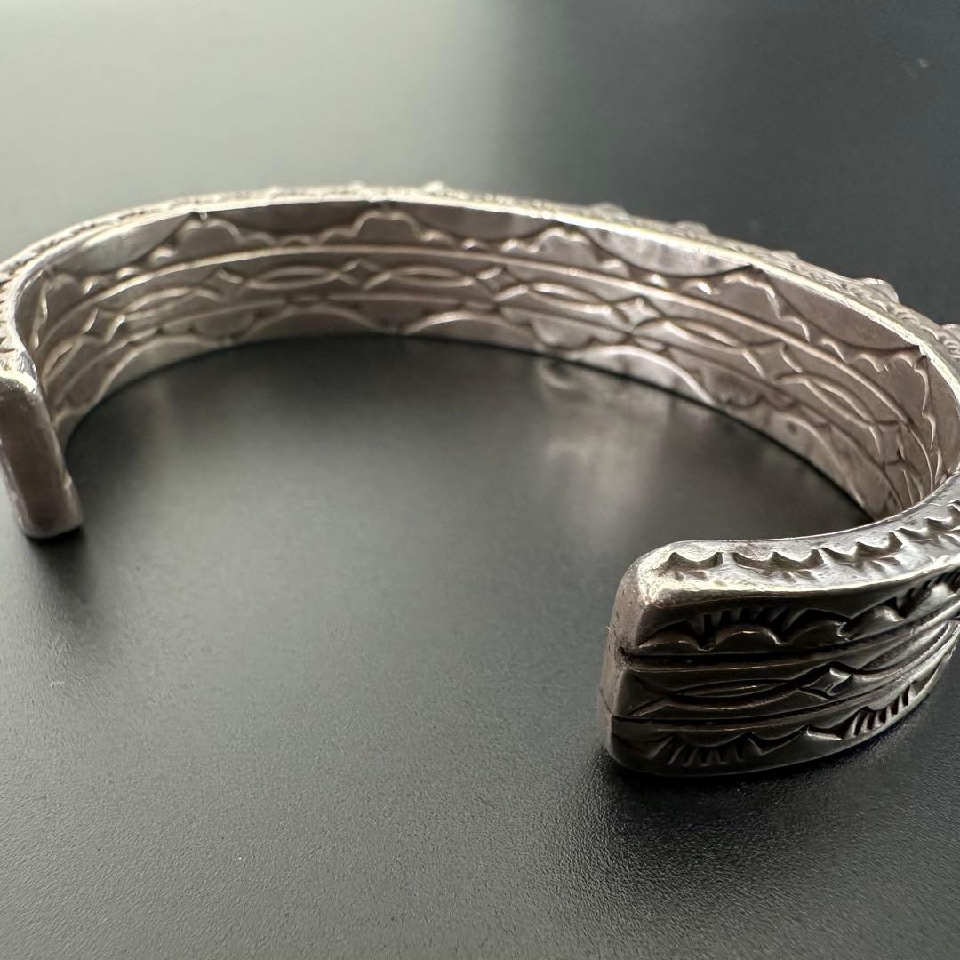 Navajo Grace Silver 4面バングル ベビーゲージ