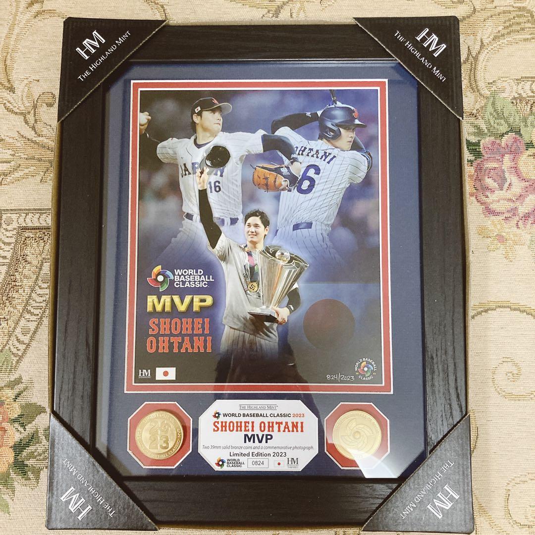 安い，爆買い】 最終価格 祝！WBC MVP 大谷翔平選手ダブルコインフォト