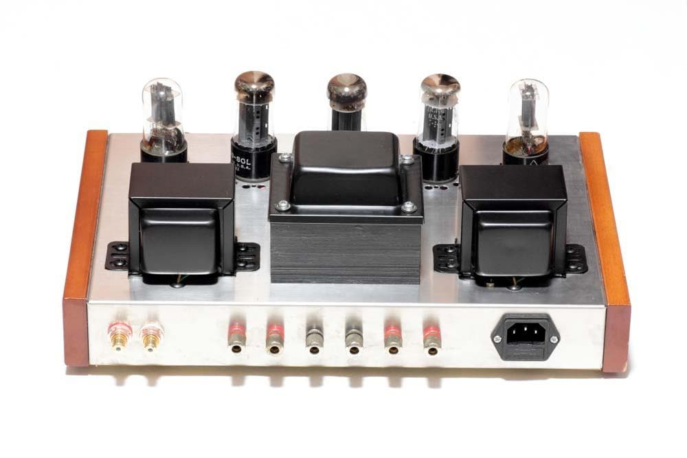 3極パワー管 6CK4 ステレオパワーアンプ 動作品