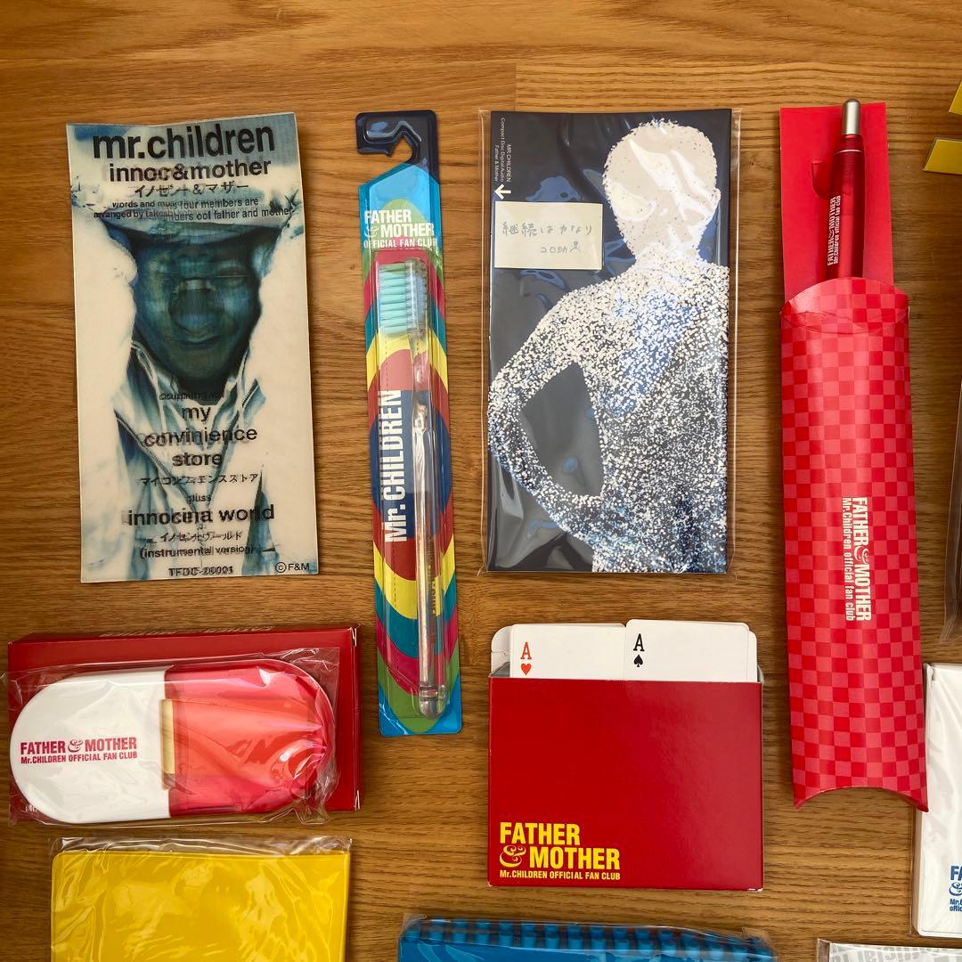 Mr.children ミスチル ファンクラブ 継続 記念 特典 15点