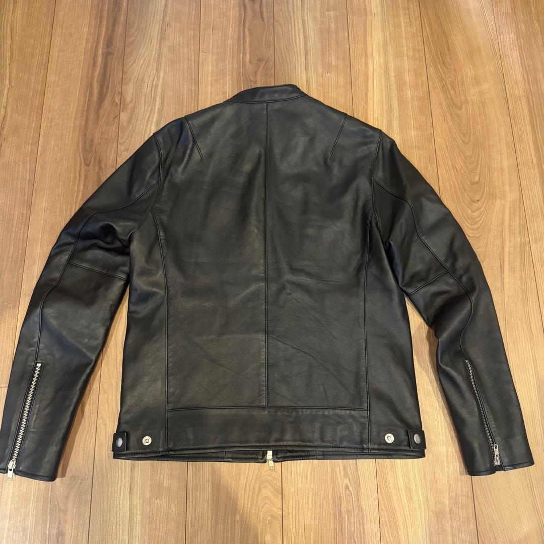 ジャーナルスタンダード ラムレザーシングルライダースジャケット