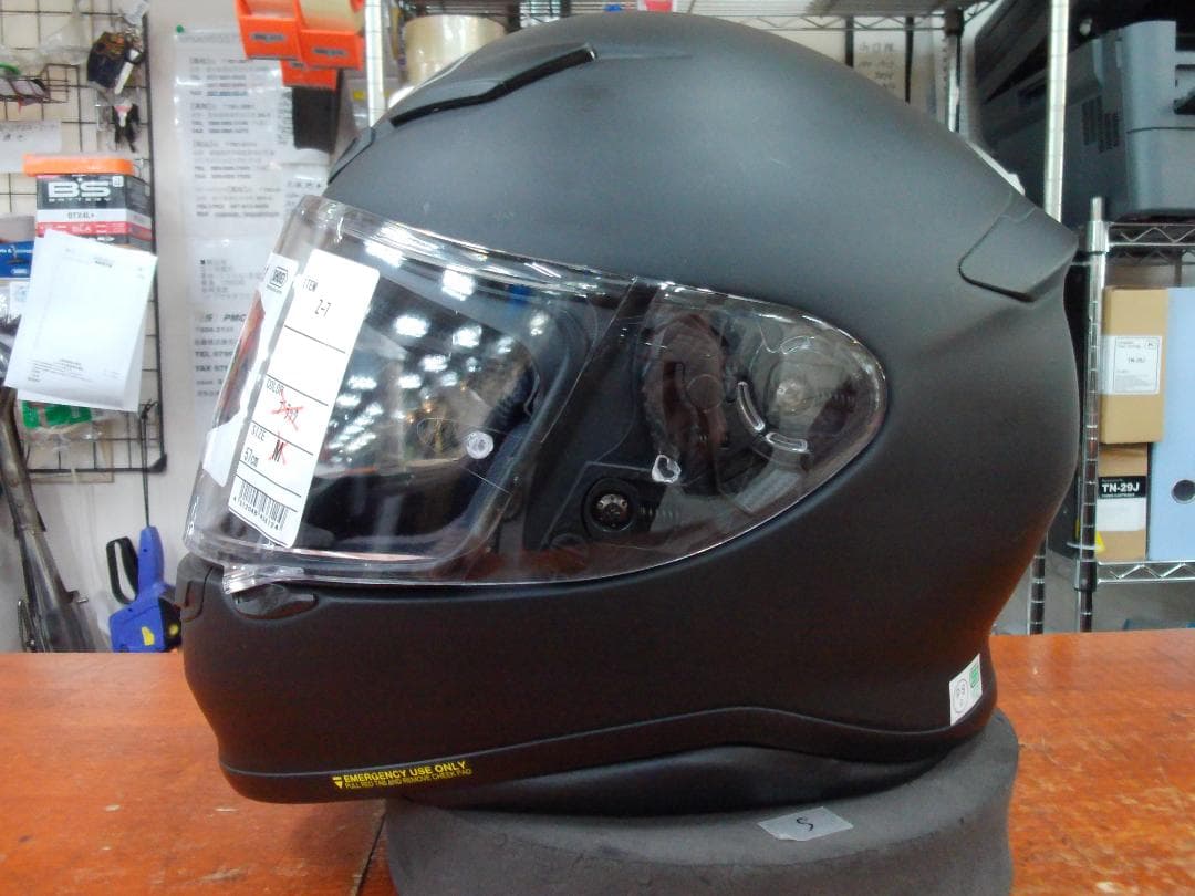 ショウエイ　Z-7　マットブラック　サイズS