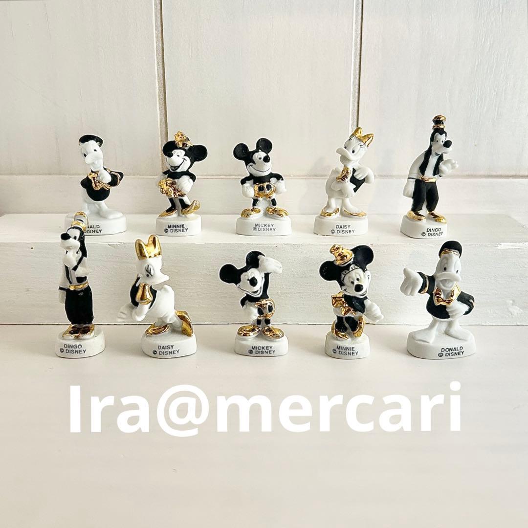 ミッキーと仲間たち フェーブ 陶器 フェーヴ フランス製 フィギュア