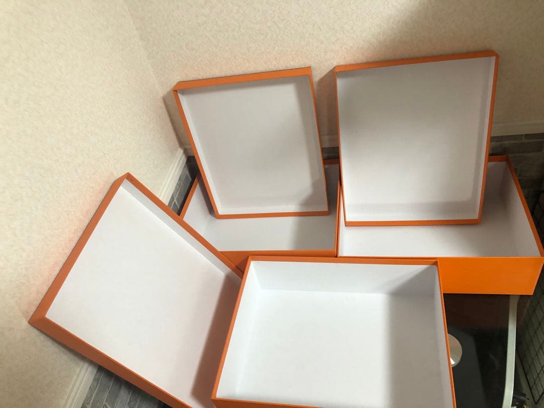 エルメス ボリード27空箱 オレンジボックス3箱