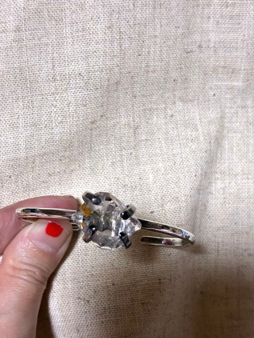 accessoise mau◆ハーキマーバングル