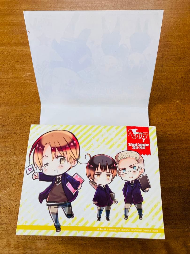 ヘタリア日めくりスクールカレンダー 2011~2012 - メルカリ