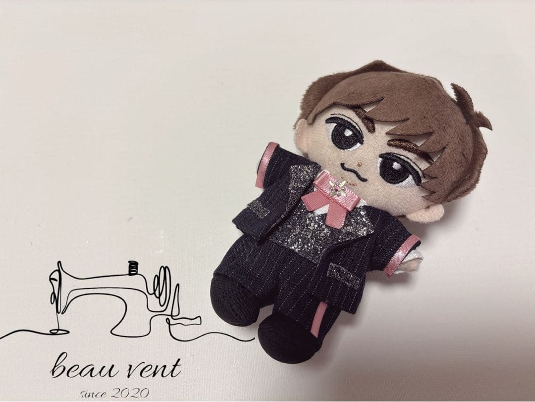 すのチル服　BIGすのチルとおそろいネイビースーツ　すのチル