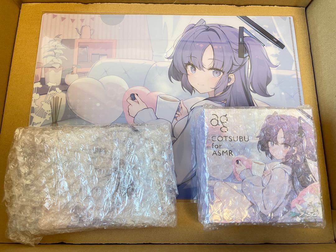 ブルーアーカイブ ユウカ ASMRイヤホン＋アクリルスタンド+クリアファイル