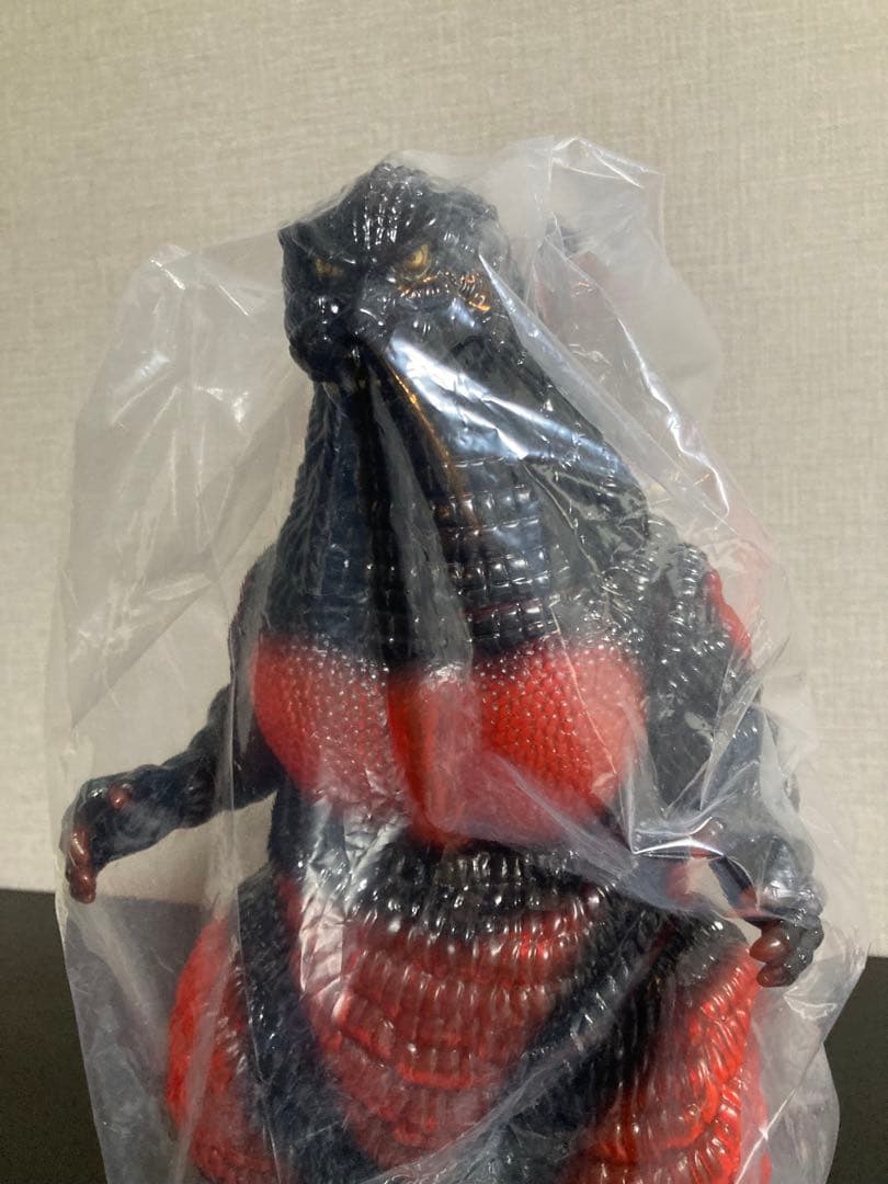 マーミット バイナルウォーズ ジャイアントゴジラ　デスゴジ　クリアレッド ソフビ
