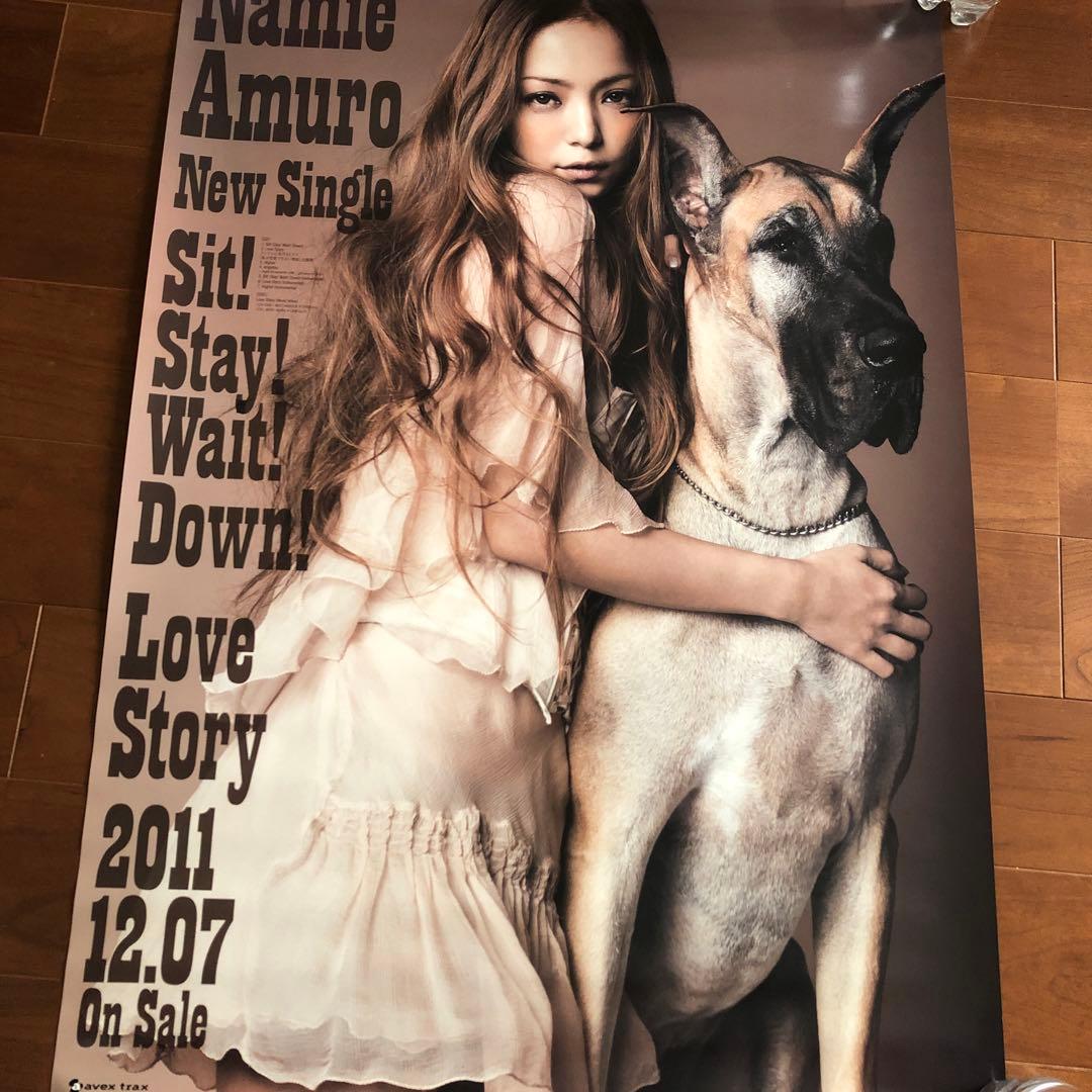 S 新品 非売品 安室奈美恵 販促 告知 ポスター B2 LoveStory S 新品 非売品 安室奈美恵 販促 告知 ポスター B2 LoveStory S 新品