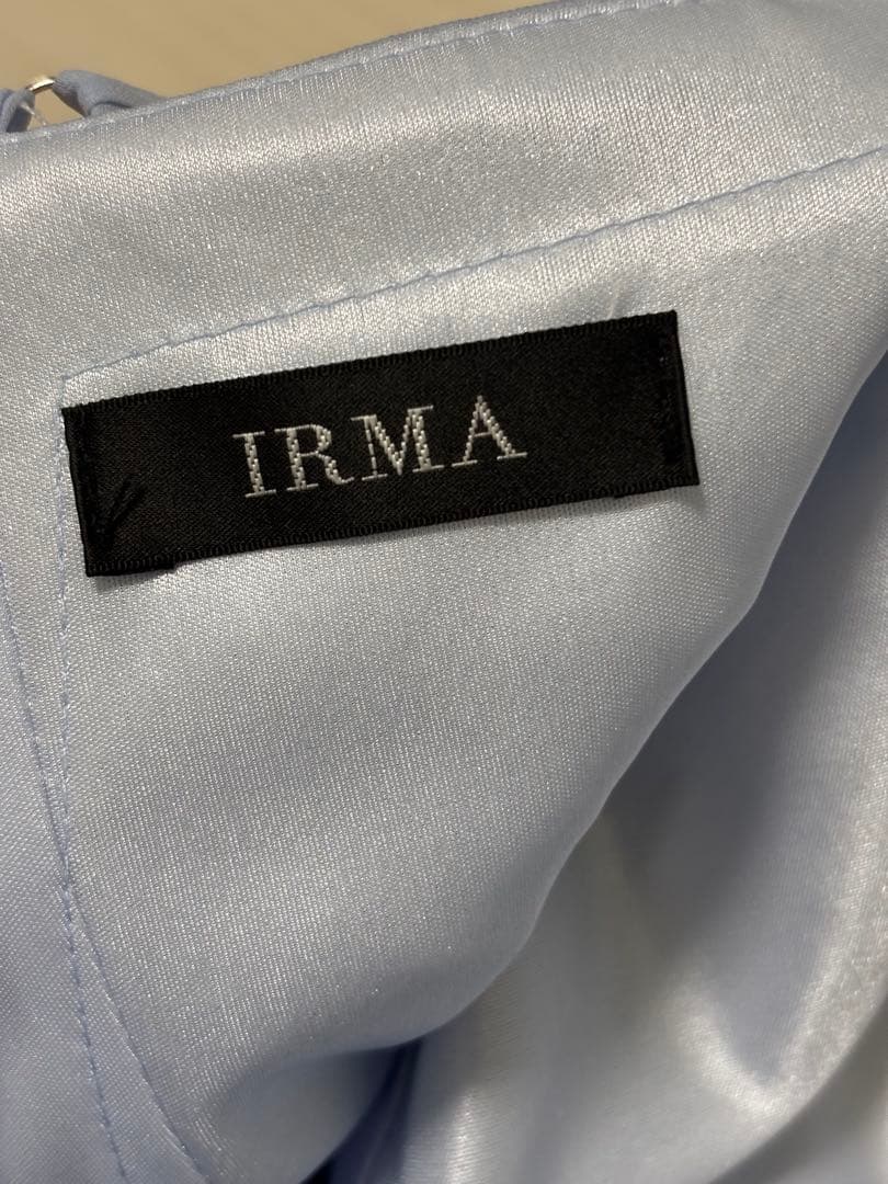 IRMA イルマ マーメイド フロントジップ キャミソール ロング キャバドレス