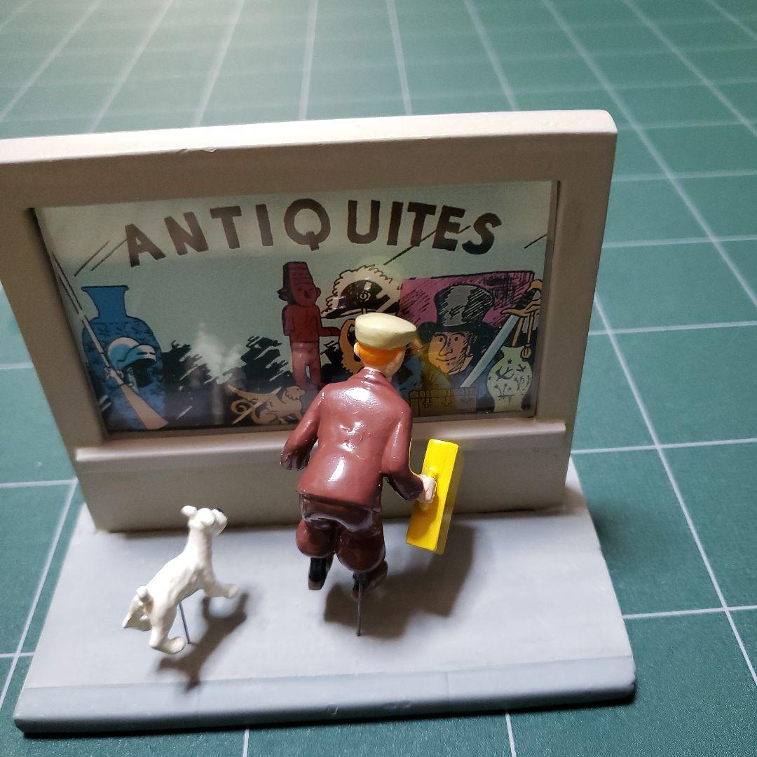 小売 タンタンの冒険フィギュア タンタンの冒険旅行 レジンフィギュア