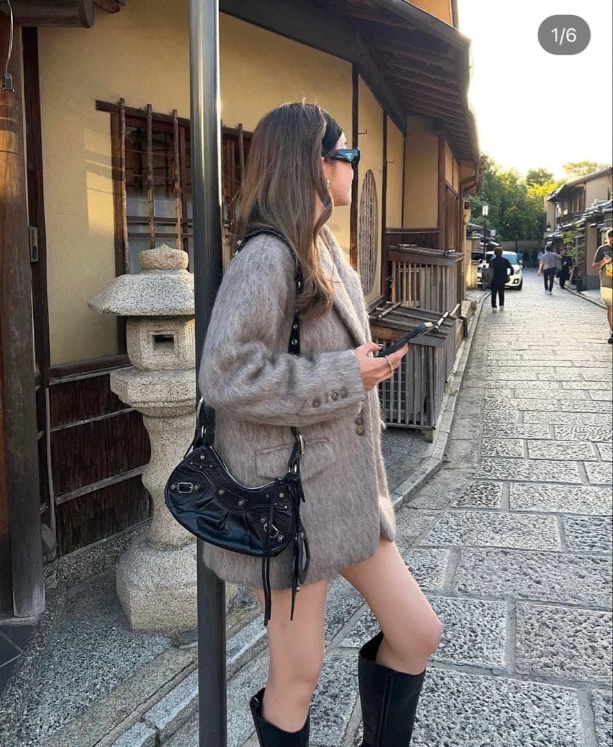 the toe シャギージャケット