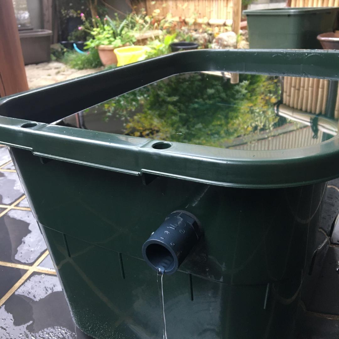 メダカ飼育ケース 36㍑x5個（4色あり） オーバーフロー付 金魚飼育容器