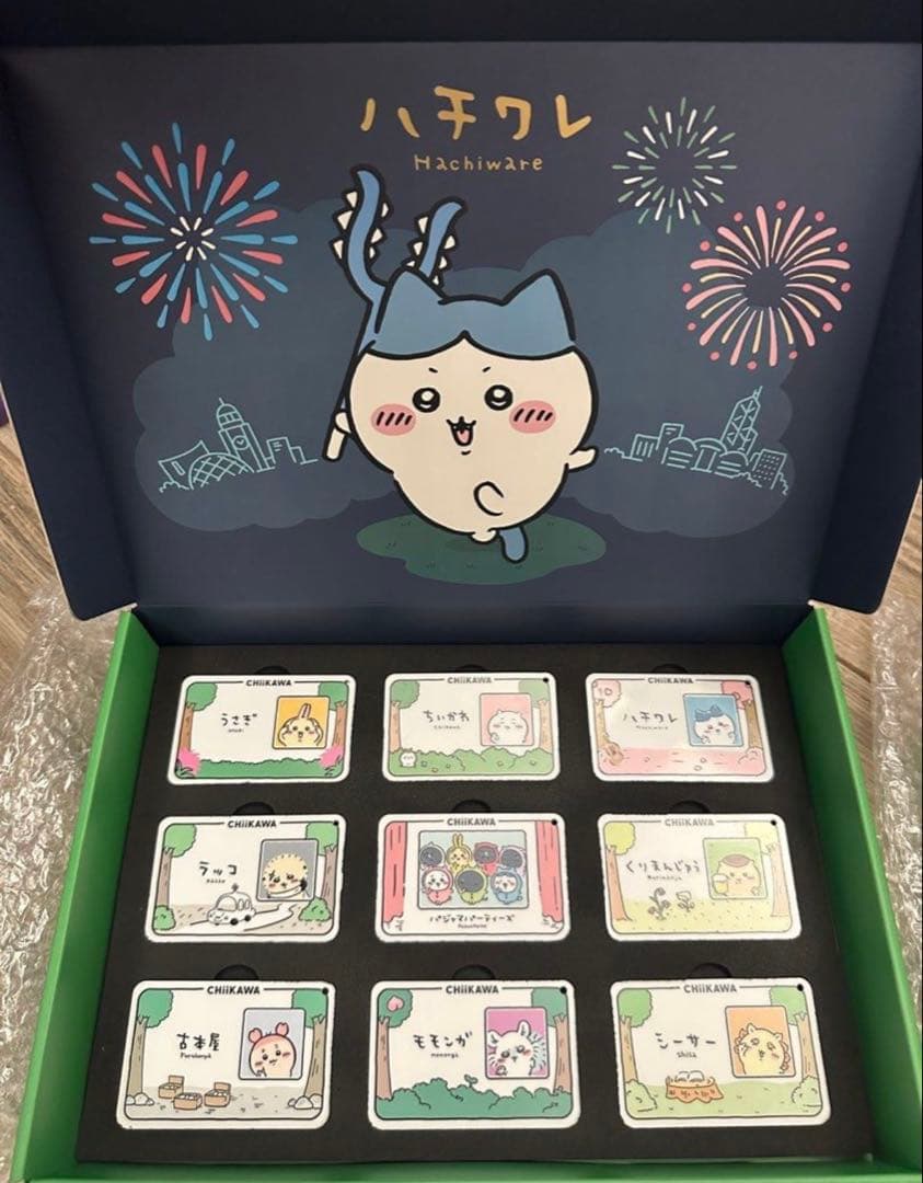 香港限定 飲茶 CHIIKAWA DAYS カード ちいかわ ハチワレ さすまた 香港