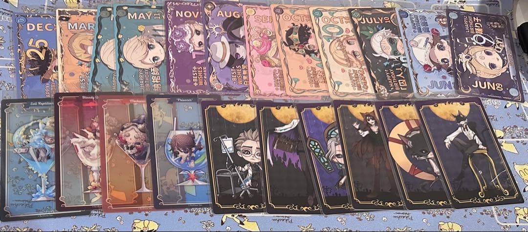 第五人格　カード・ステッカー・特典等纏め売り