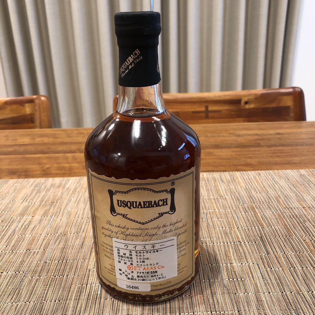 ウシュクベ 15年 USQUAEBACH 15year