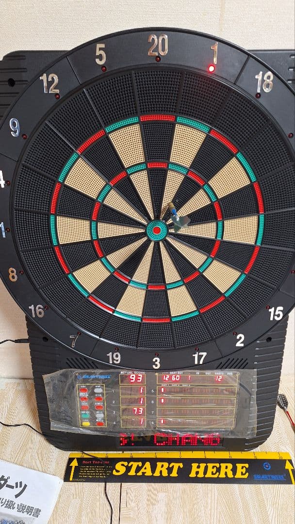 エレクトロニックダーツ FH-9881 1P～8P レトロダーツ　希少商品！
