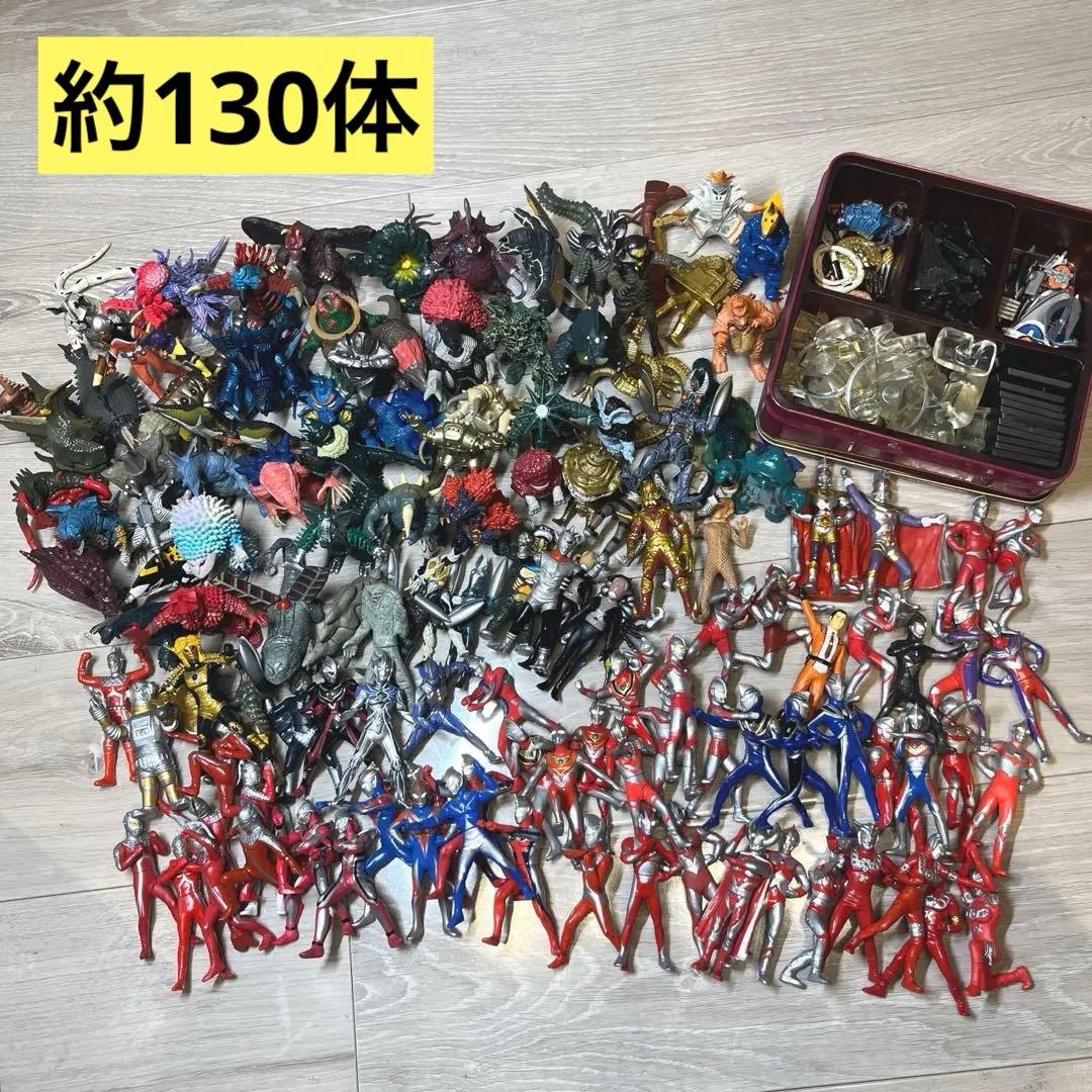 ウルトラマンフィギュア HGシリーズ ガシャポン まとめ売り 約130体 ガシャポンリアルフィギュア「HGウルトラマン」の第3弾に最新ヒーロー