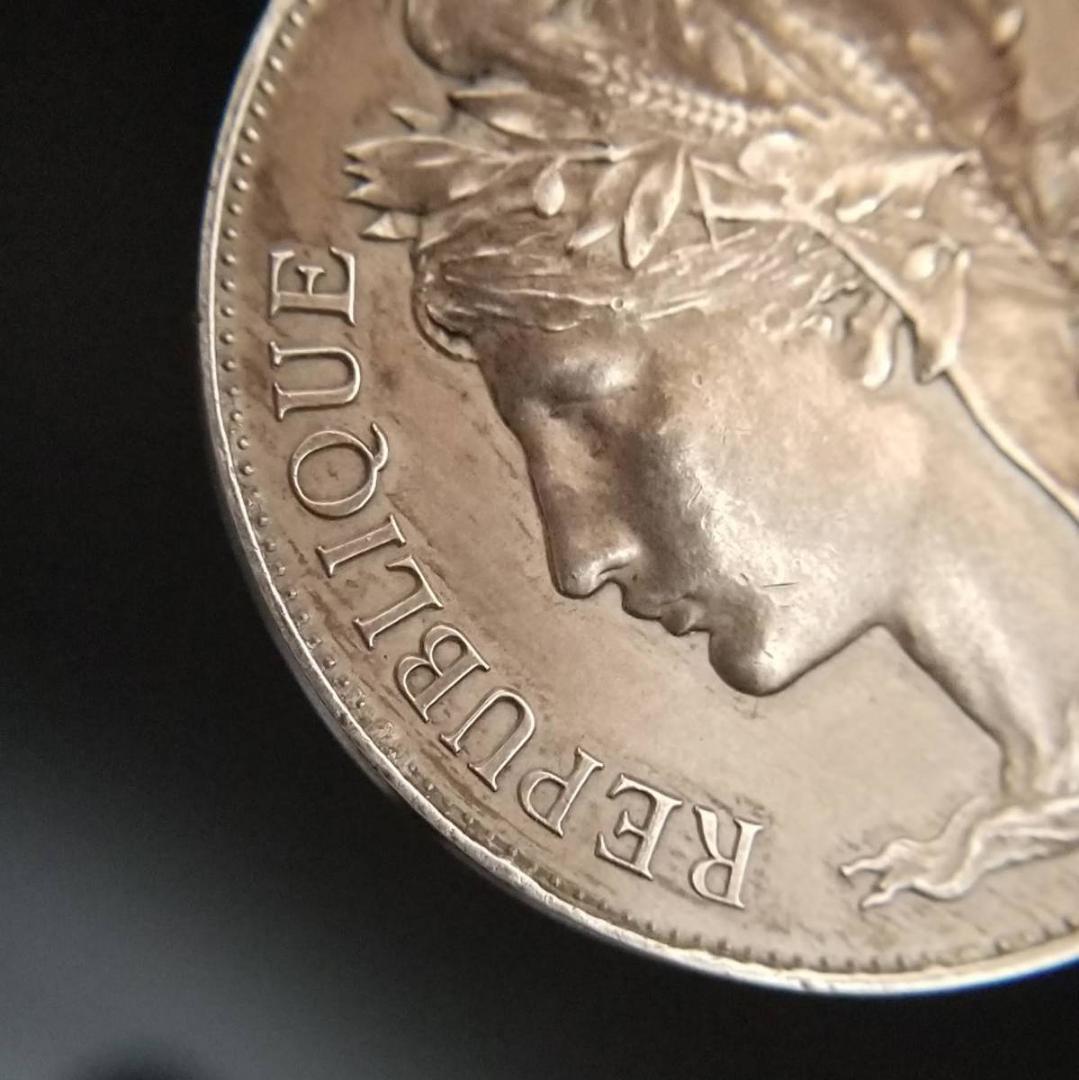 フランスシルバーメダル純銀