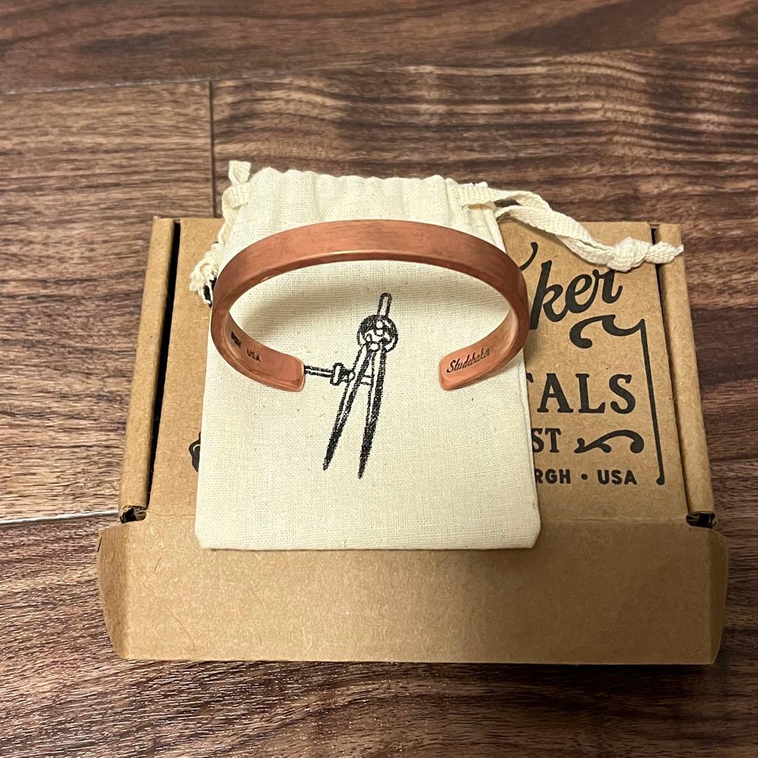 【Studebaker】 銅製バングル ブレスレット　USA製