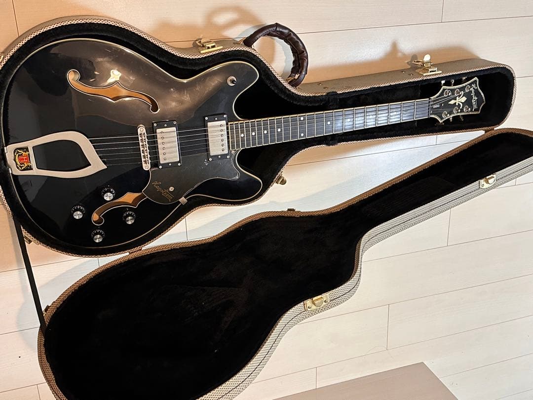 Hagstrom Viking セミアコギター＋ハードケース