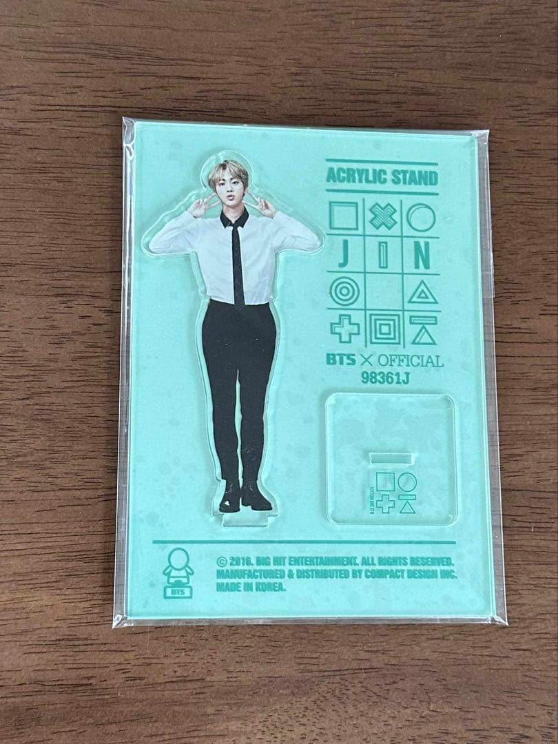 BTS 公式　アクリルスタンド　ソクジン　 9点