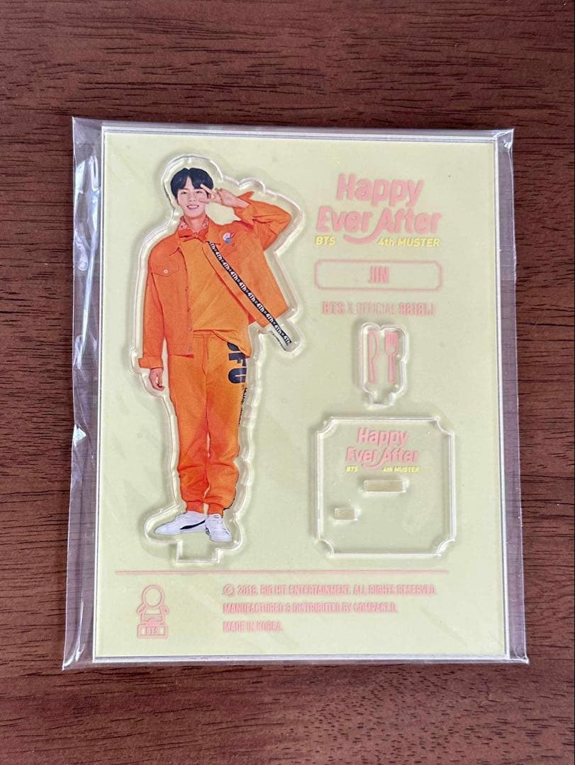 BTS 公式　アクリルスタンド　ソクジン　 9点