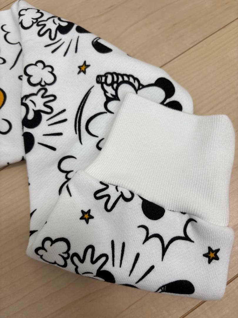 PEARY GATES ミッキー柄フーディ