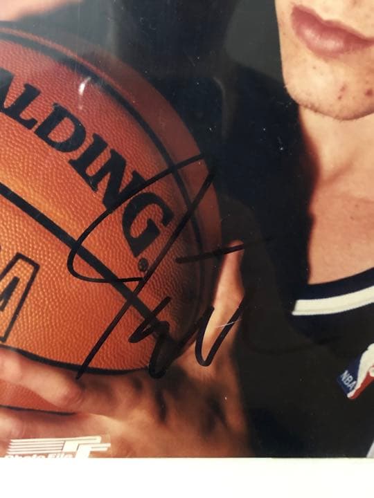 希少 NBA公式 メモラビリア ジェイソン・ウィリアムズ 直筆サイン