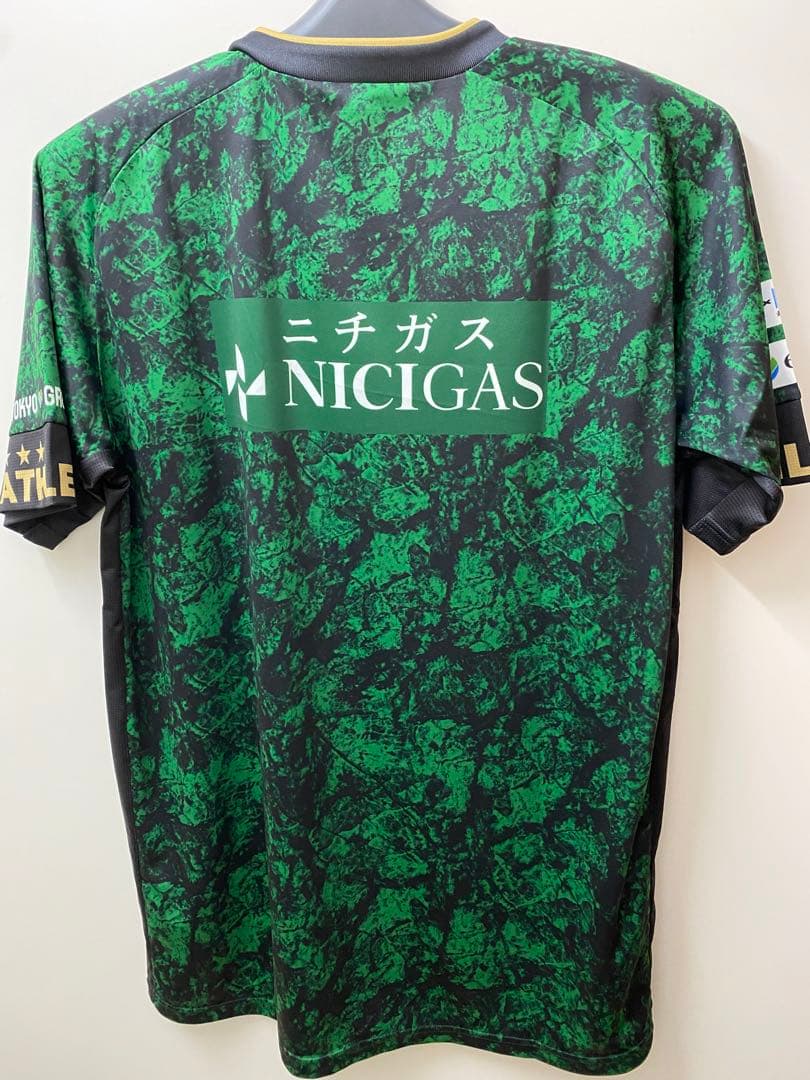 東京ヴェルディ アスレタ選手着用モデルレプリカプラクティスシャツ O