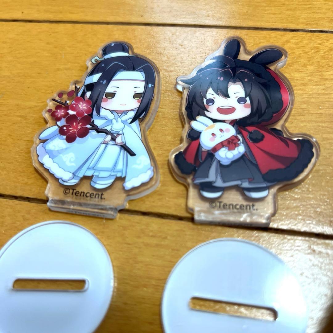 魔道祖師 ぬい 10cm 奶呼呼 印花体 藍忘機 魏無羨 ぬいぐるみ