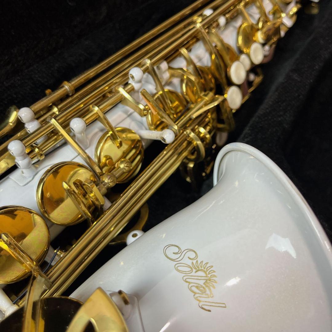 希少色 Soleil ソレイユ アルトサックス SAL-1 ホワイト 白 WH - メルカリ