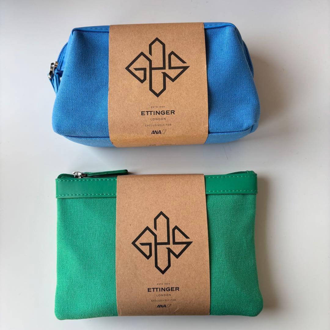 ANA ETTINGERトラベルポーチ ビジネスクラス - メルカリ