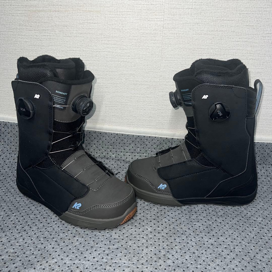 1回使用 美品 26.5cm K2 BOUNDARY ダブルBOA スノボブーツ