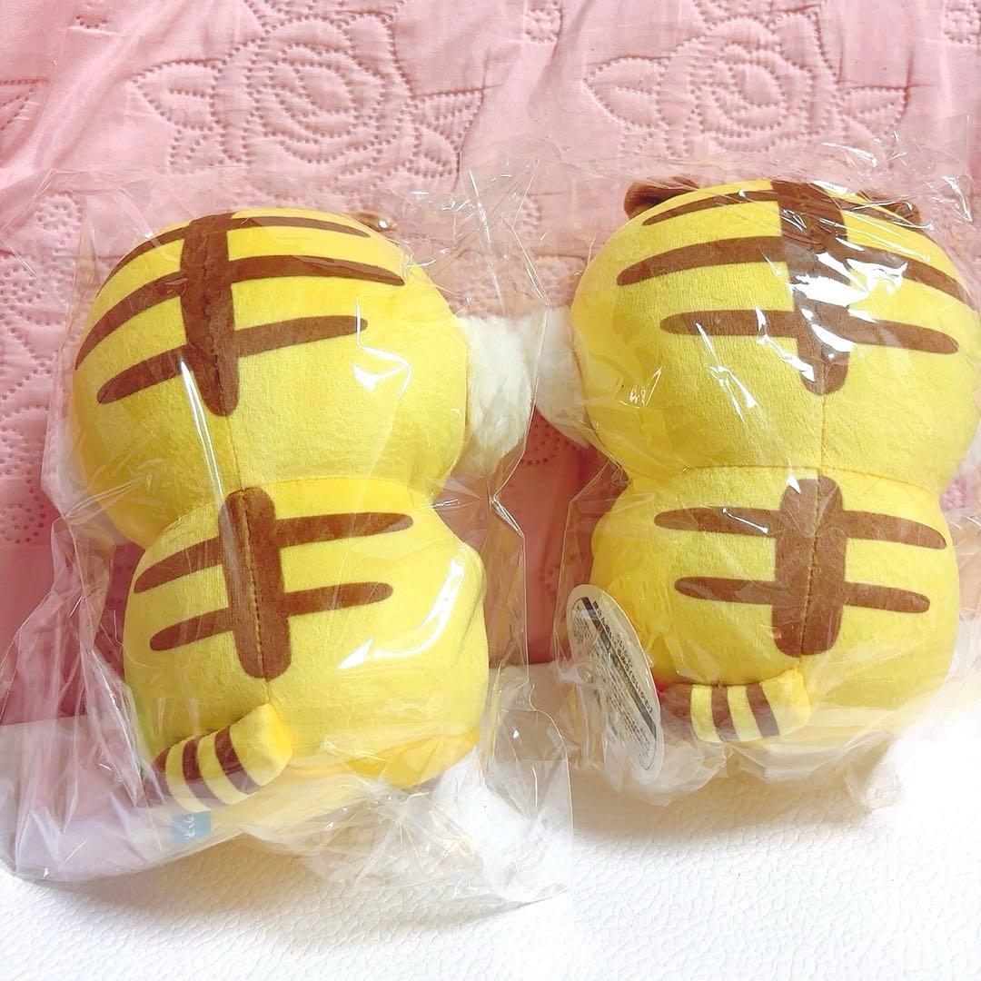 《レア》ちいかわ 虎さんぬいぐるみS ちいかわハチワレセット