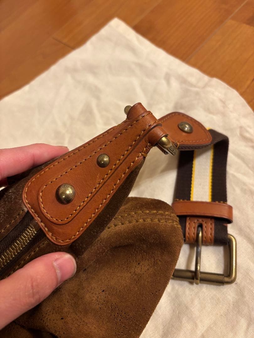 ルイヴィトン モノグラムオナタ M95122オナタPM スエードショルダーバッグ