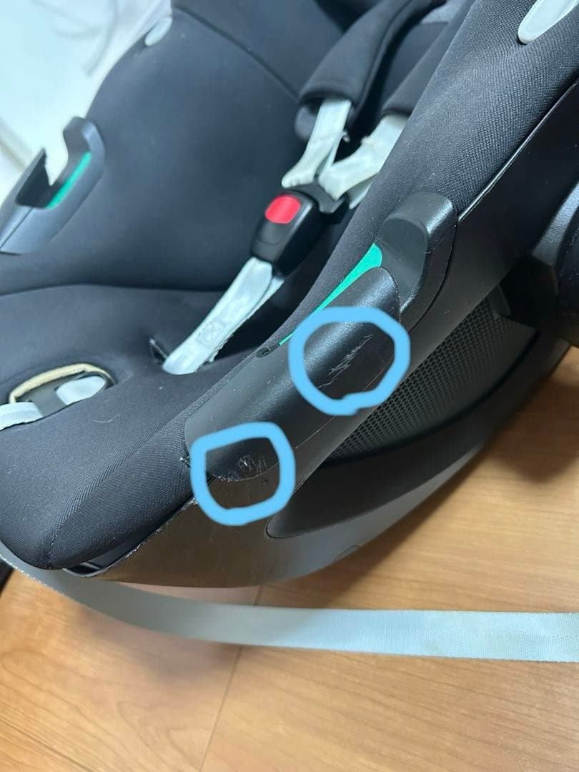 マキシコシペブル360 familyfix360 エアバギー用アダプター