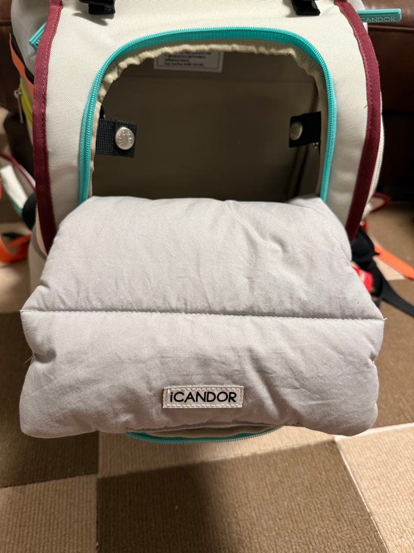値下げ中).iCANDOR リュック型キャリーバッグ 別売り付属品付