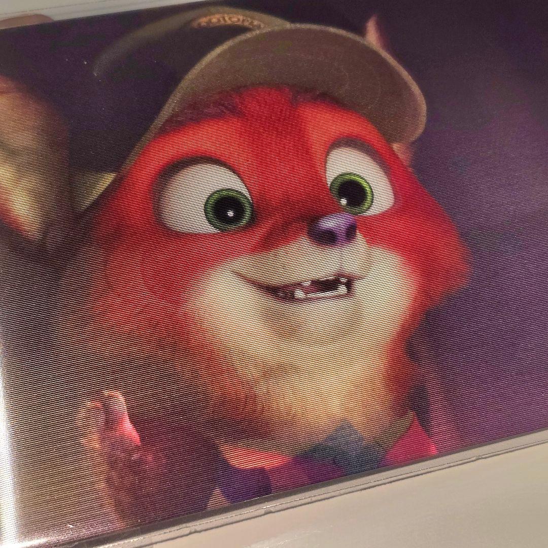 韓国限定 ズートピア ポップアップ ポストカード 証明写真 4カットステッカー