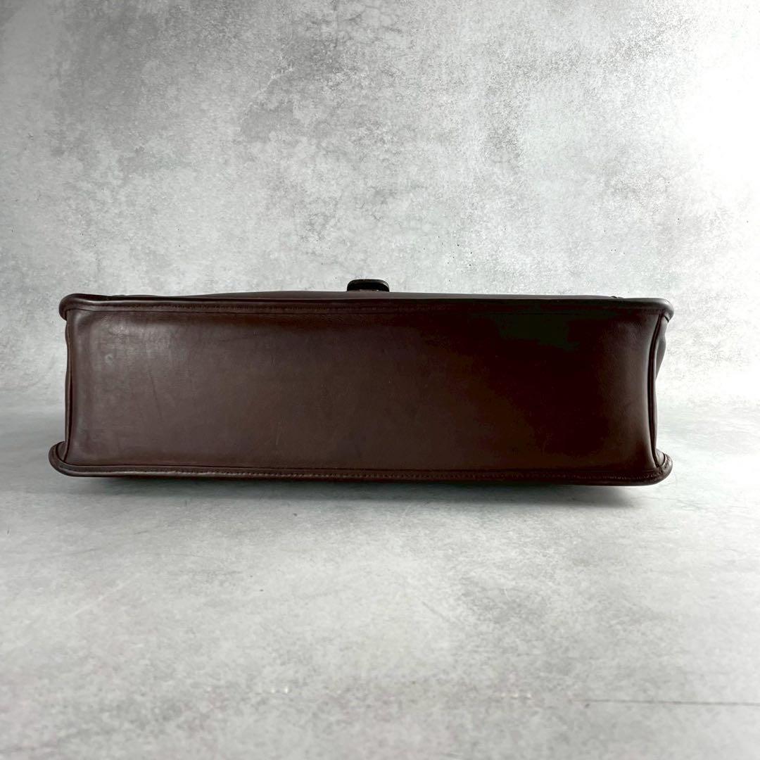 極美品 オールドコーチ 2way ビジネスバッグ ブリーフケース ターンロック