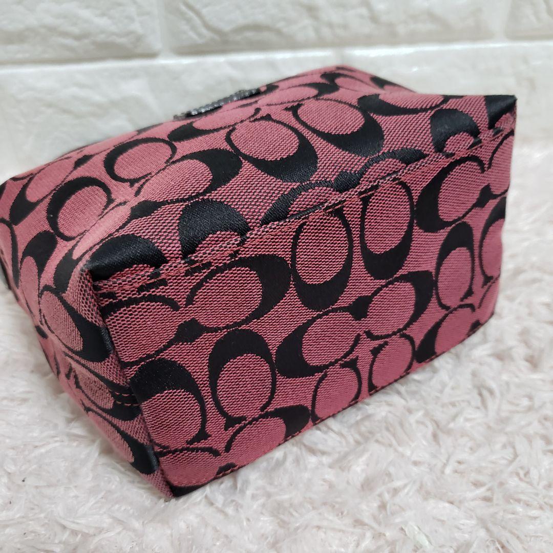 COACH コーチ アクセサリーポーチ シグネチャー ワンショルダーバッグ 美品